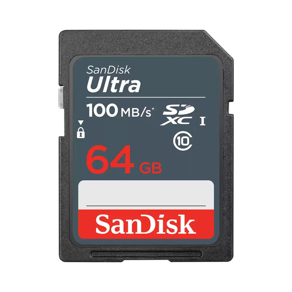 64 GB SD CARD (เอสดีการ์ด) SANDISK ULTRA SDXC (SDSDUNR-064G-GN3IN)