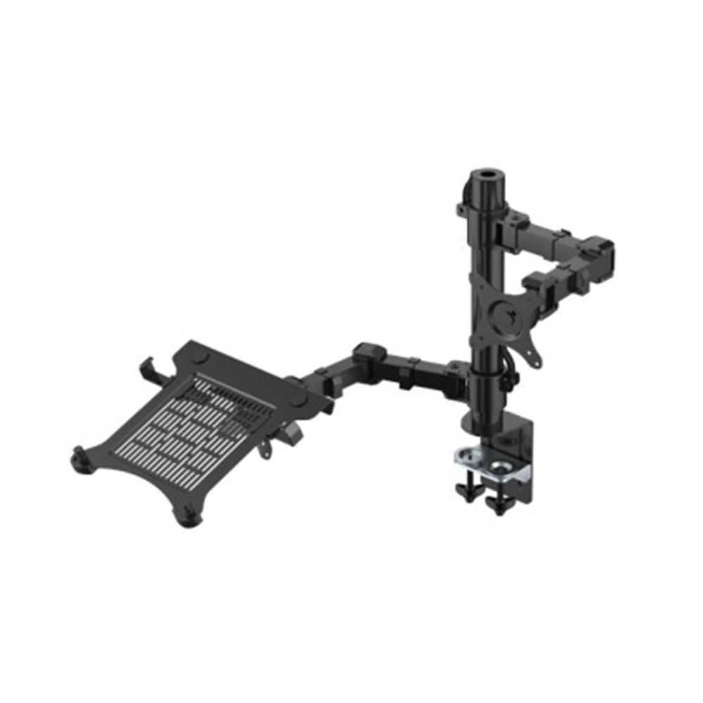 MONITOR ARM (ขาตั้งจอ) FLEXISPOT SINGLE MONITOR ARM WITH LAPTOP HOLDER (D1DL)