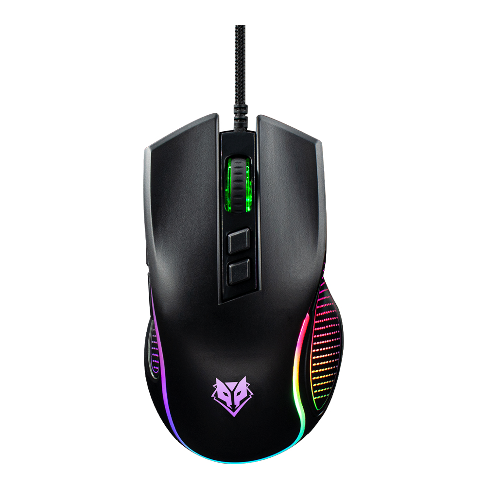 MOUSE (เมาส์) NUBWO CERBERUS NM-92M (BLACK)