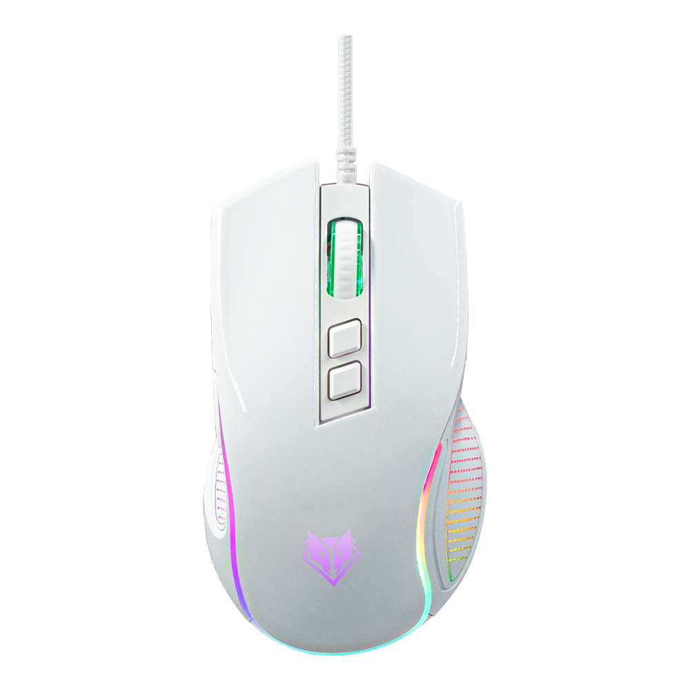 MOUSE (เมาส์) NUBWO CERBERUS NM-92M (WHITE)