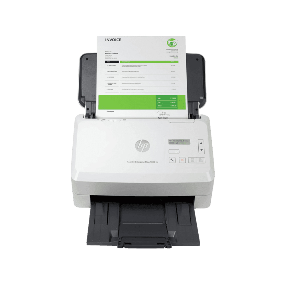 SCANNER (สแกนเนอร์) HP SCANJET ENTERPRISE FLOW 5000 S5 (HP-SJ5000S5) WHITE