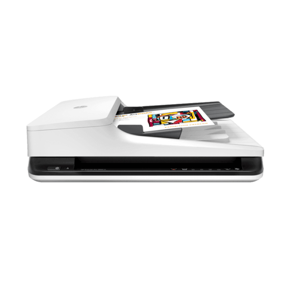 SCANNER (สแกนเนอร์) HP SCANJET PRO 2500 F1 FLATBED SCANNER (HP-SJ2500F1) WHITE