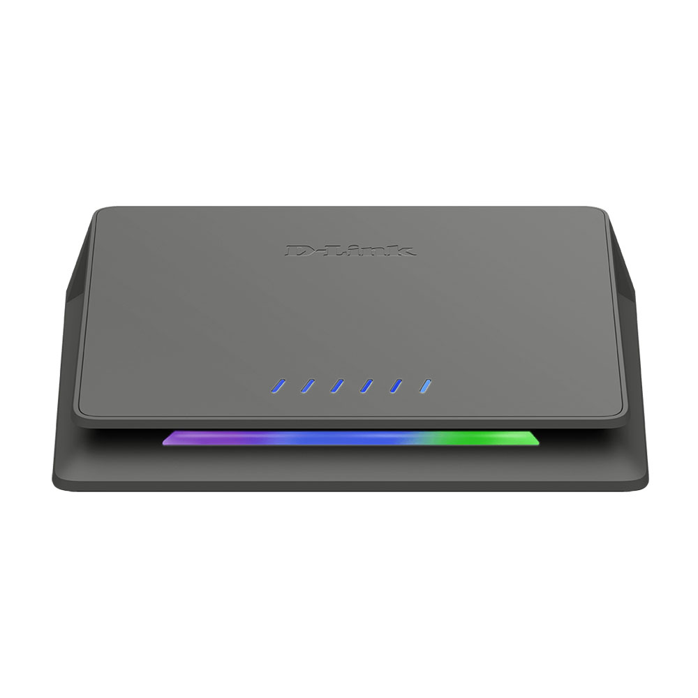 SWITCH (สวิตซ์) D-LINK DMS-106XT 6-PORT MULTI-GIGABIT UNMANAGED SWITCH (DMS-106XT) MATTE GRAY