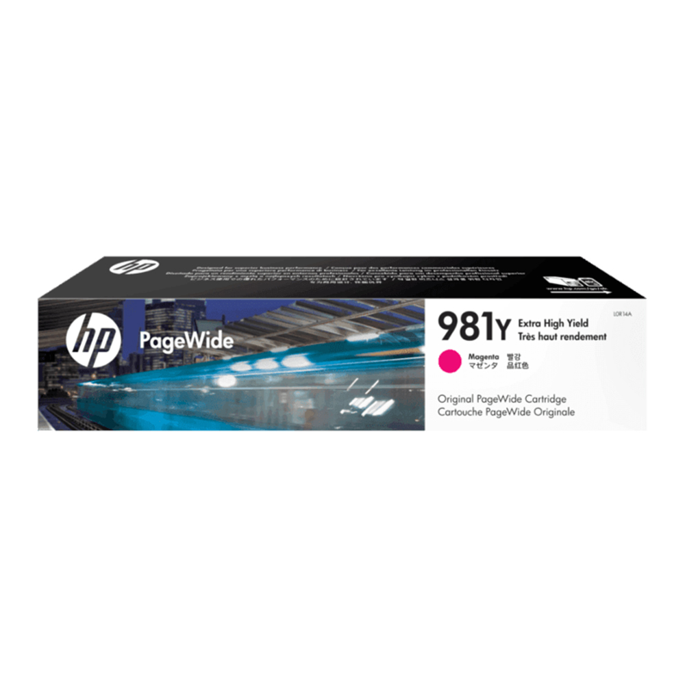 INK (หมึกพิมพ์สำหรับปริ้นเตอร์) CARTRIDGE HP 981Y MAGENTA (L0R14A)