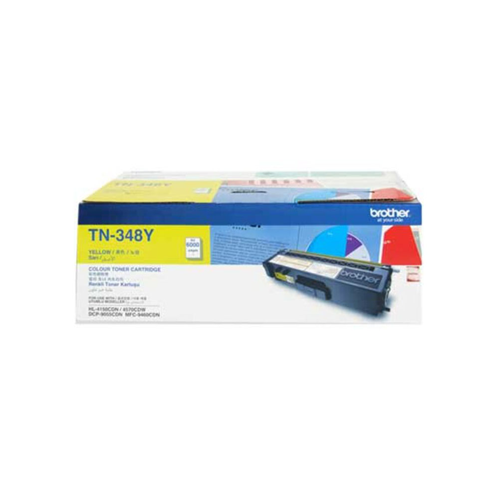 TONER (หมึกสำหรับเครื่องพิมพ์) BROTHER TN-348Y