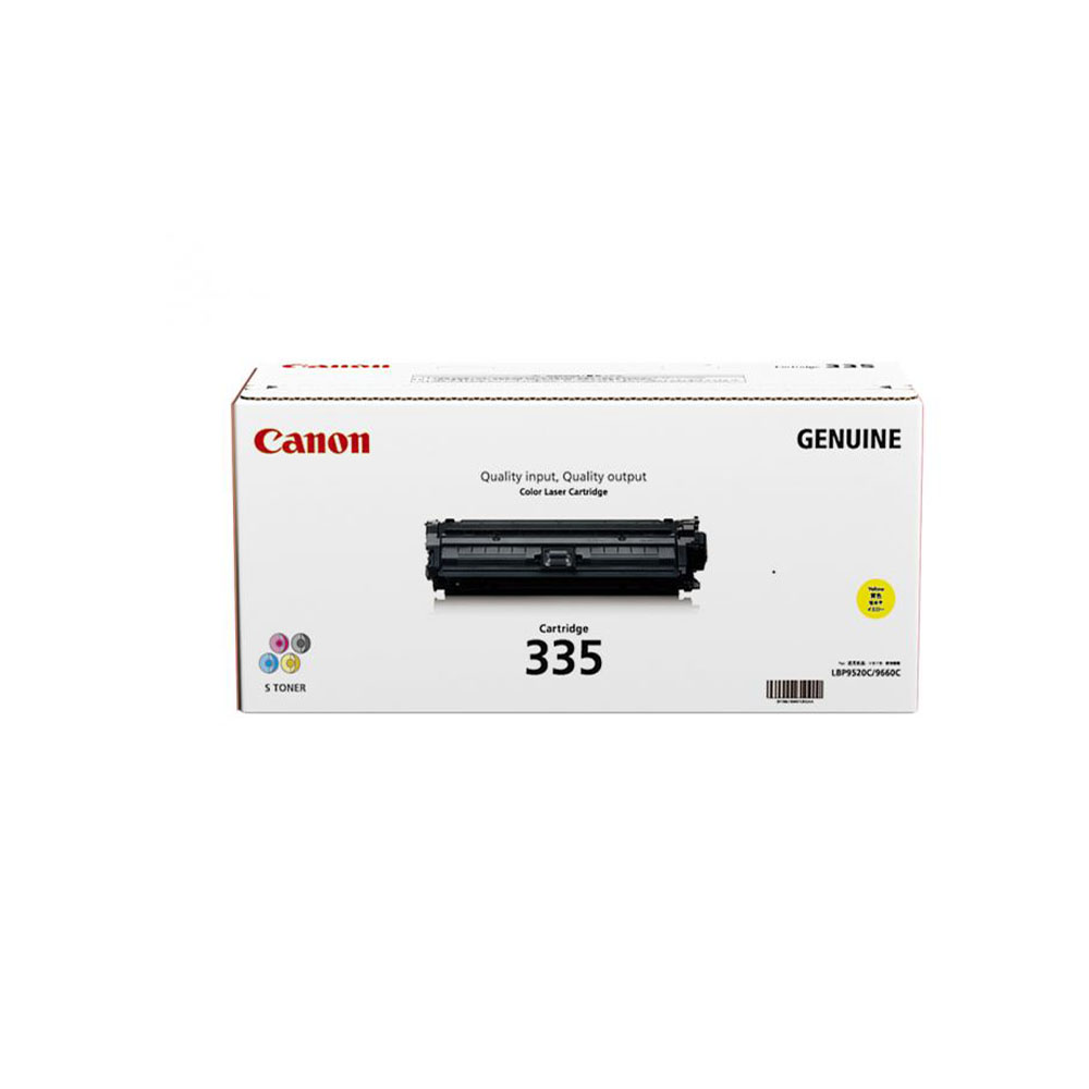 TONER (หมึกสำหรับเครื่องพิมพ์) CANON SUPPLY TONER CARTRIDGE 335EY (CARTRIDGE335EY)