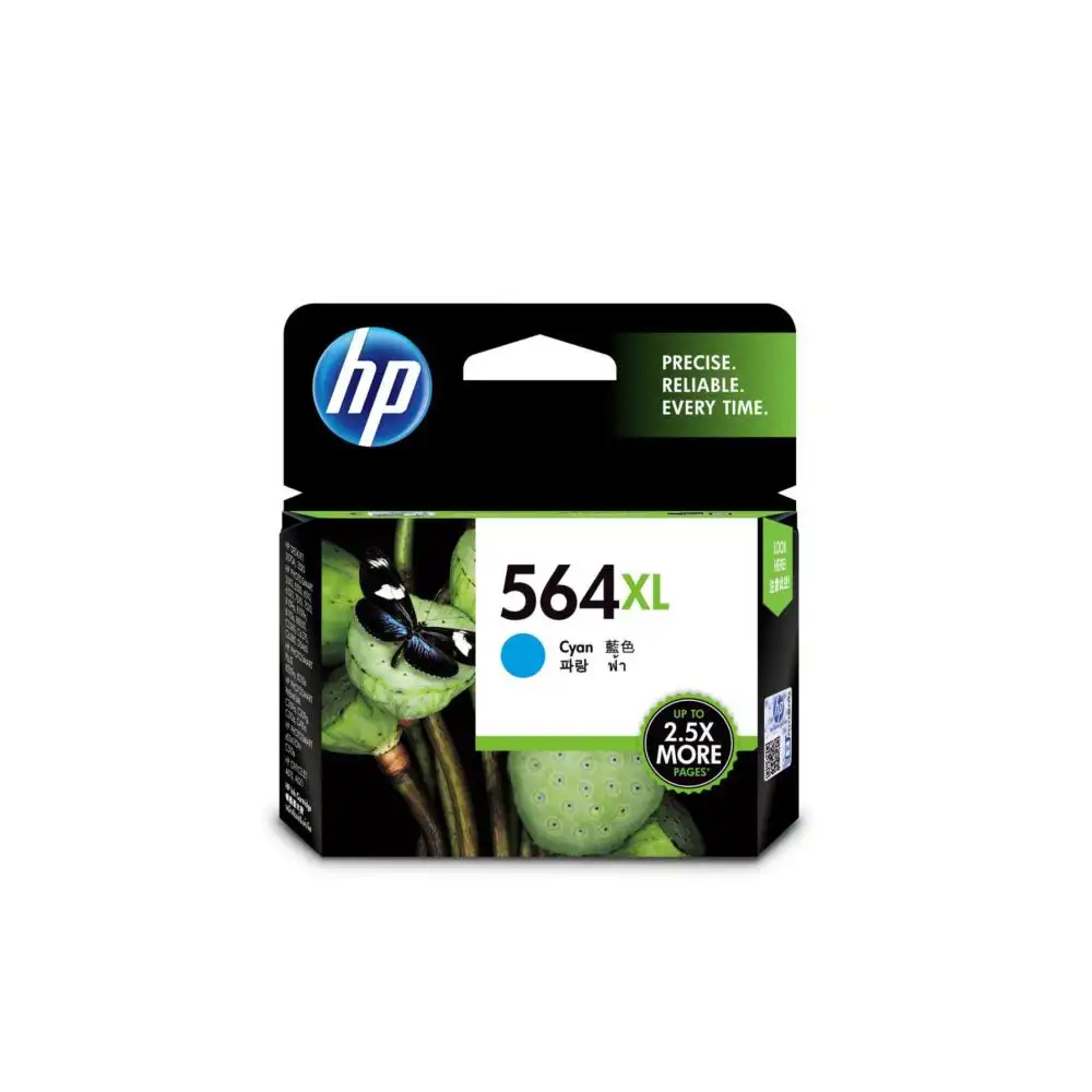 TONER (หมึกสำหรับเครื่องพิมพ์) HP 564XL CYAN INK CARTRIDGE
