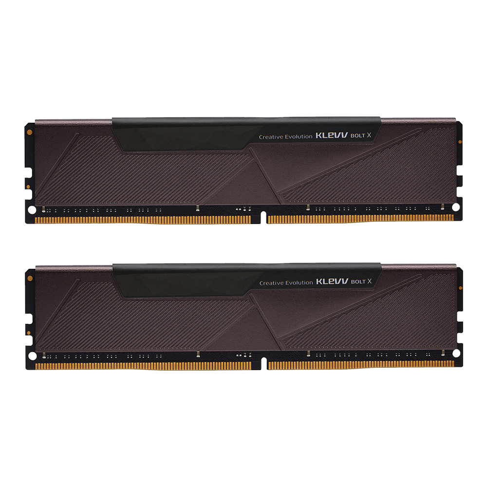 16GB (8GBX2) DDR4 3200MHz RAM (หน่วยความจำ) KLEVV BOLT X DDR4 (KD48GU880-32A160U)
