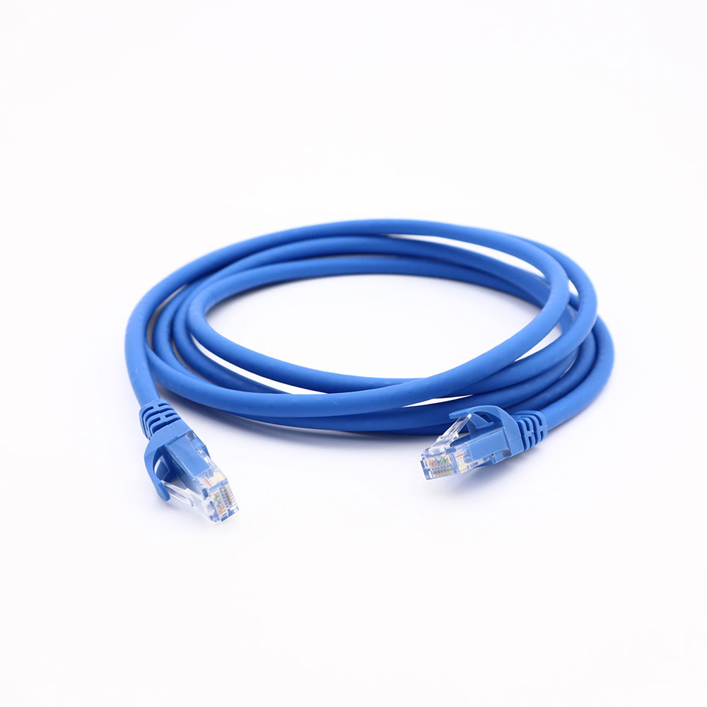 LAN CABLE (สายแลน) FIBRECONNEX CAT.6 RJ45 (FX-PC-6-030-BU) 3M.
