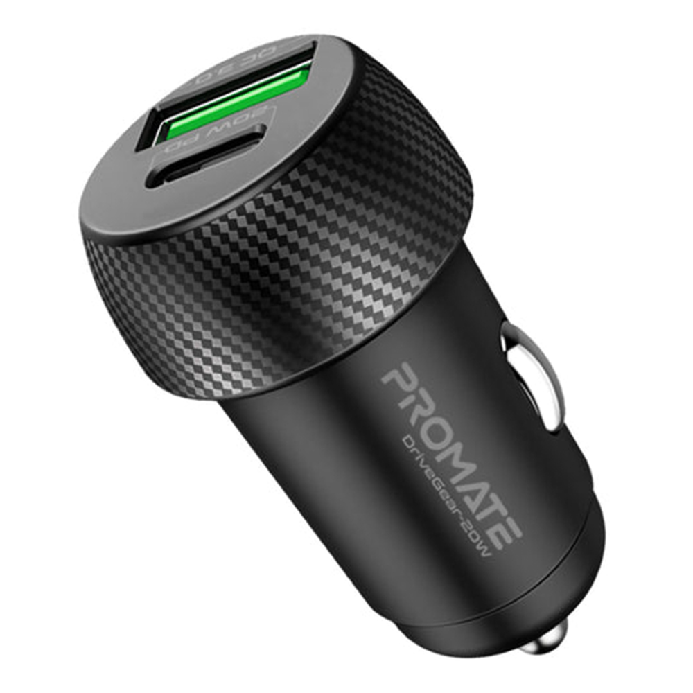 CAR ADAPTER CHARGER (ที่ชาร์จในรถยนต์) PROMATE 20W QUICK CHARGING MINI DRIVEGEAR-20W