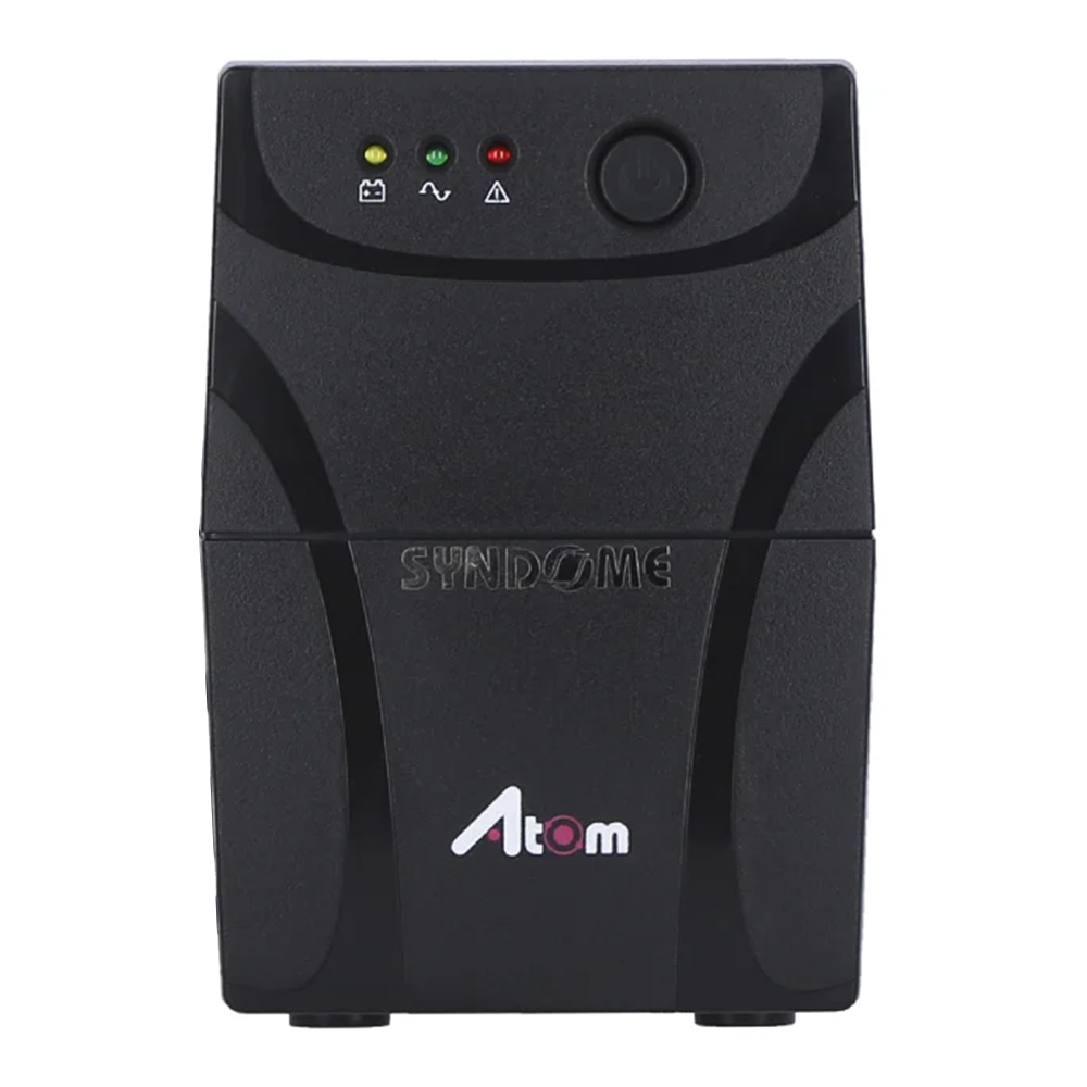 UPS (เครื่องสำรองไฟฟ้า)  SYNDOME ATOM 850-LED (850VA/360WATT)