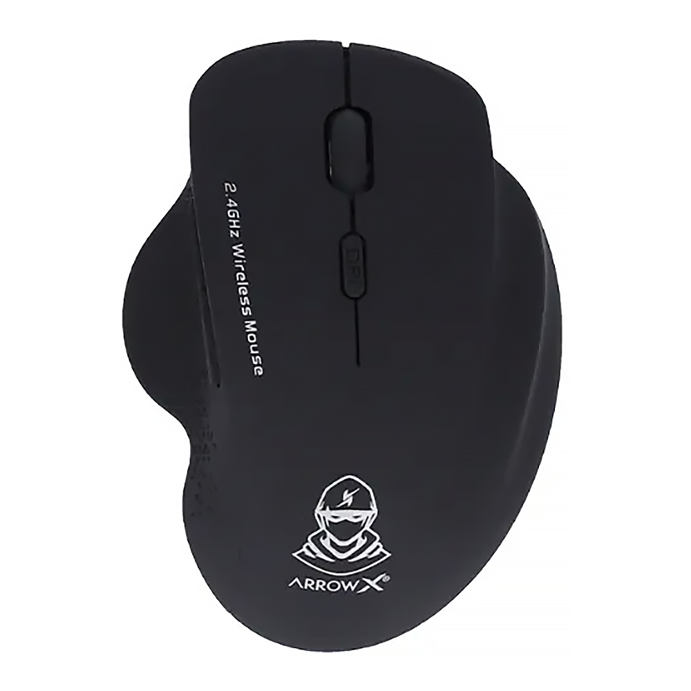 WIRELESS MOUSE (เมาส์ไร้สาย) ARROW X G6 BLACK