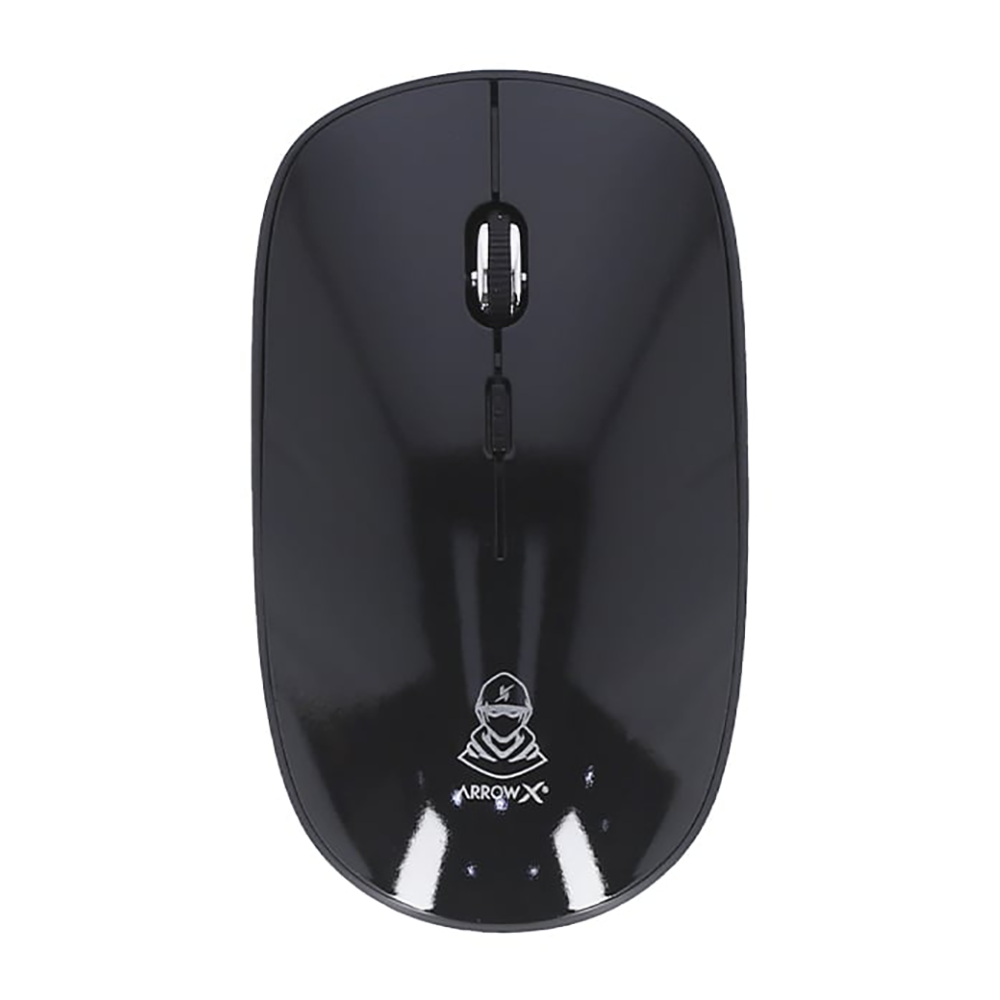 WIRELESS MOUSE (เมาส์ไร้สาย) ARROW X WM-1000 SILENT BLACK