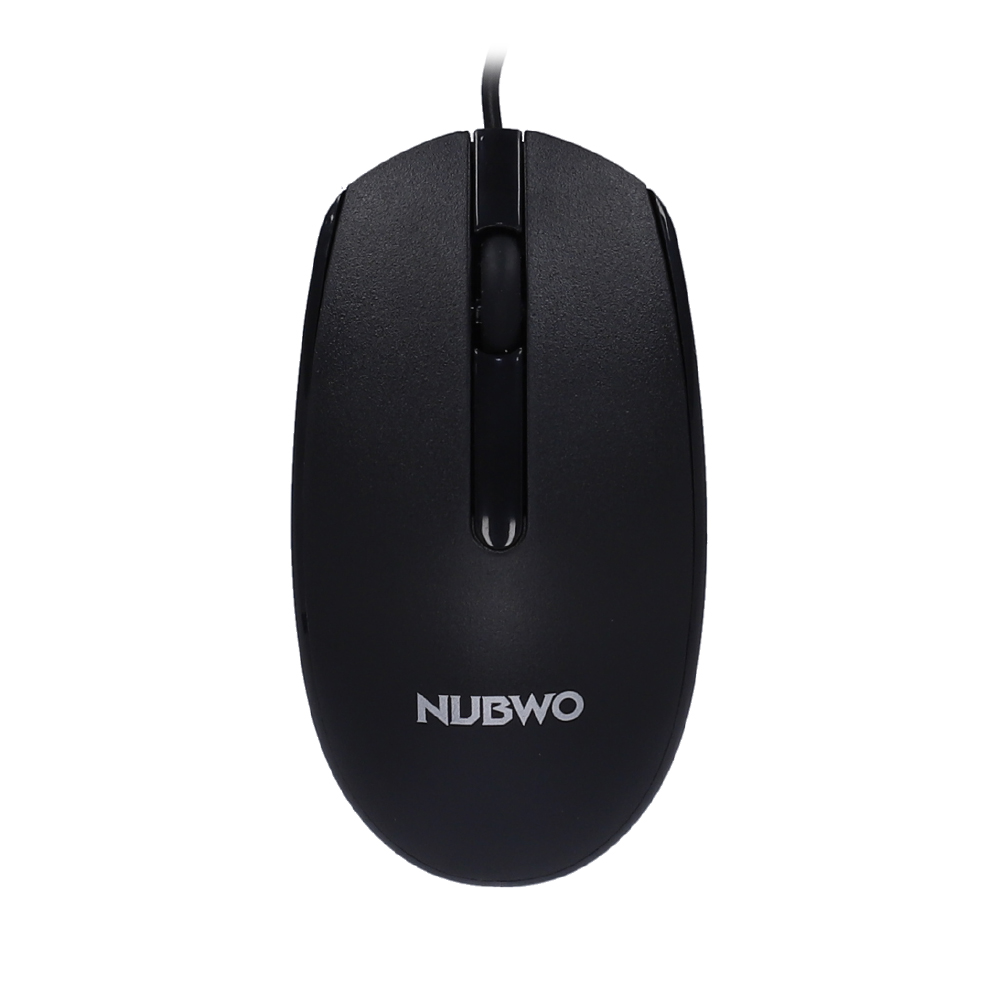 MOUSE (เมาส์) NUBWO (NM153) USB OPTICAL BLACK