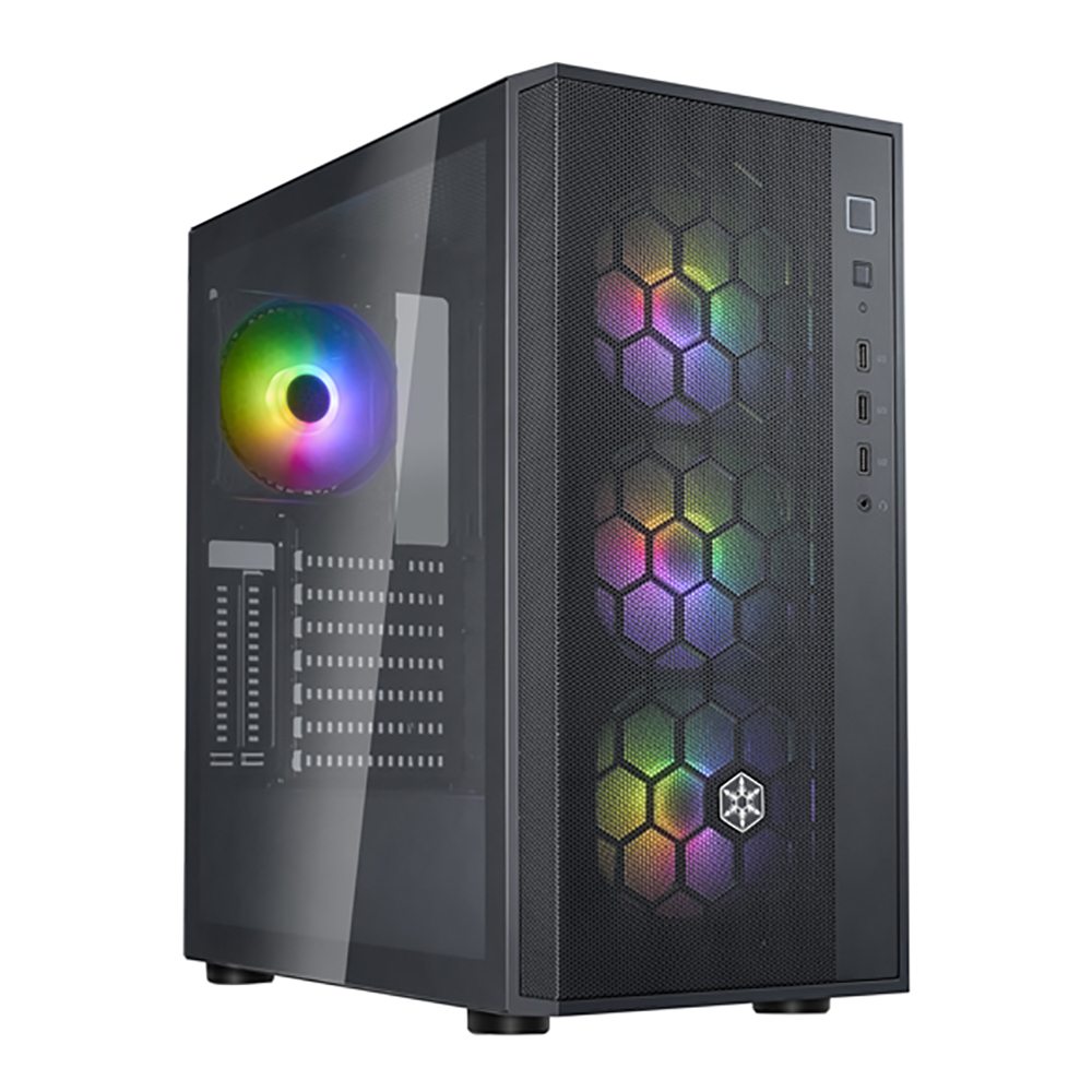 CASE (เคส) SILVERSTONE FARA R1 PRO V2 (SST-FAR1B-PRO-V2) (BLACK) (ATX)