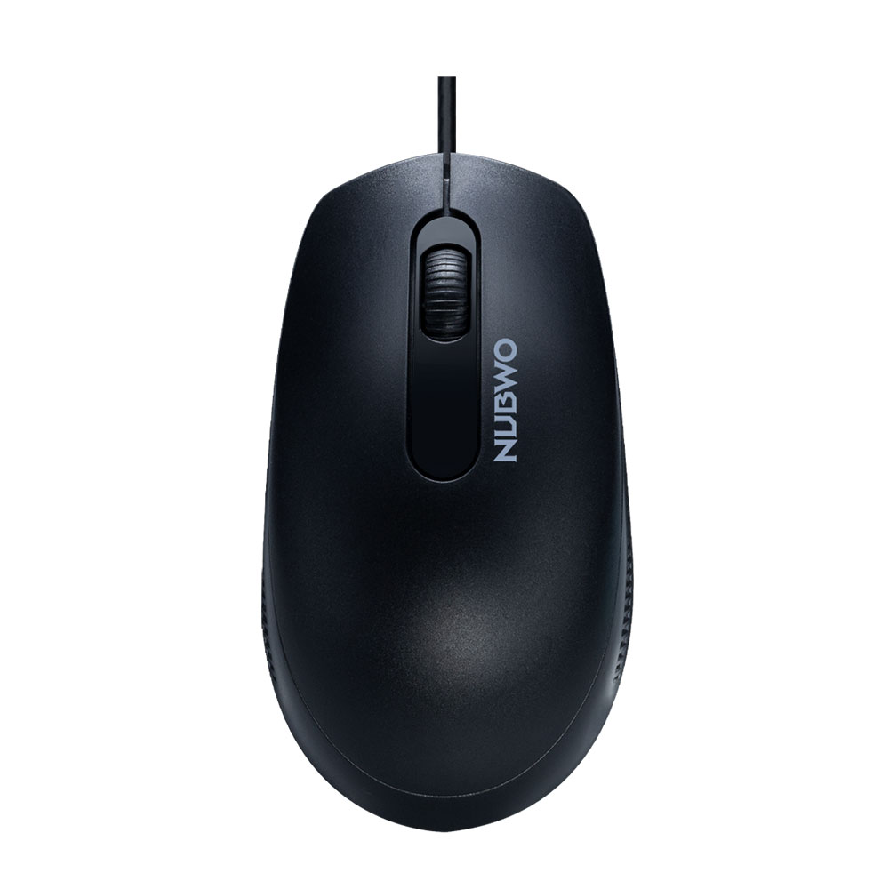 MOUSE (เมาส์) NUBWO OPTICAL NM155 USB BLACK
