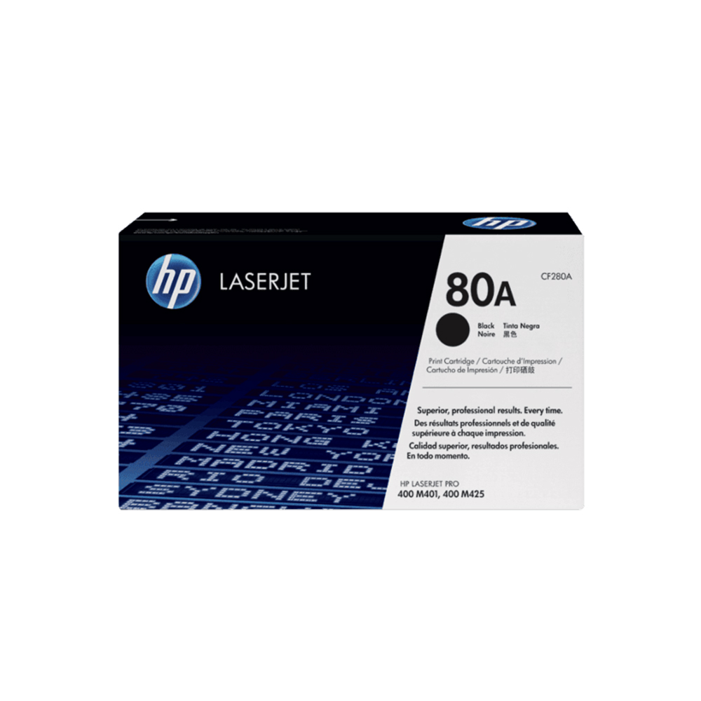 TONER (หมึกสำหรับเครื่องพิมพ์) HP 80A (CF280A) (BLACK)