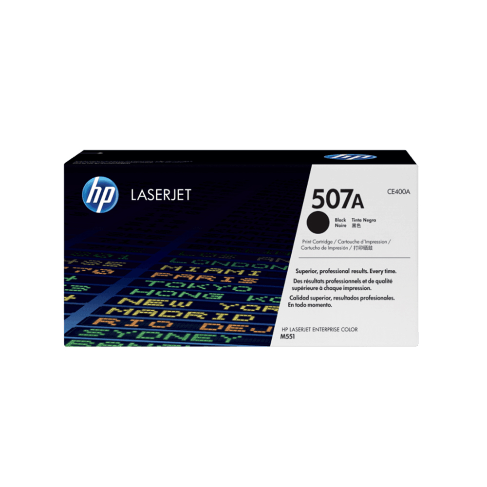 TONER (หมึกสำหรับเครื่องพิมพ์) HP507A (CE400A) (BLACK)
