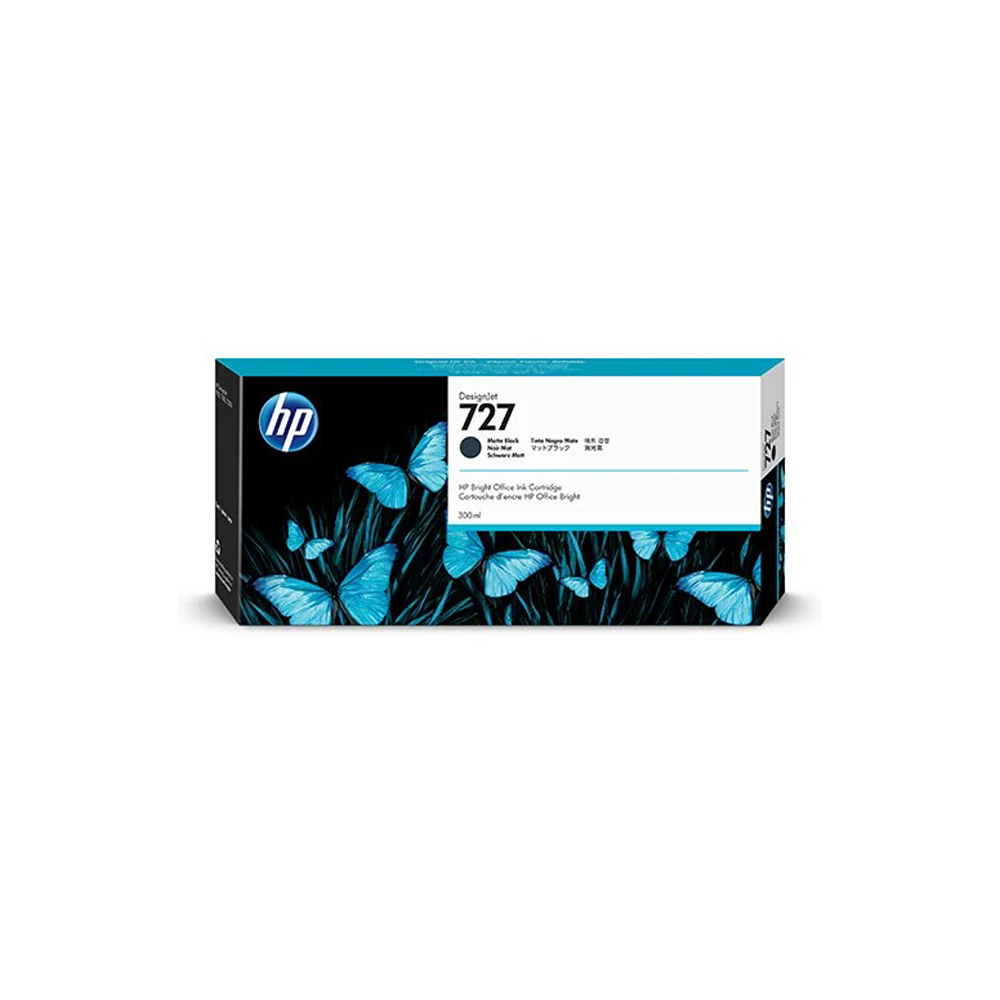 INK CARTRIDGE (ตลับหมึกสำหรับเครื่องพิมพ์) HP727B (3WX19A) (MATTE BLACK )