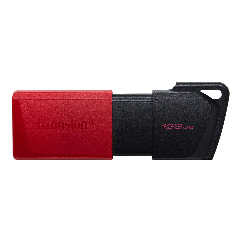 128 GB FLASH DRIVE (แฟลชไดร์ฟ) KINGSTON DATATRAVELER EXODIA M - USB 3.2 GEN 1 USB-A RED DTXM/128GB