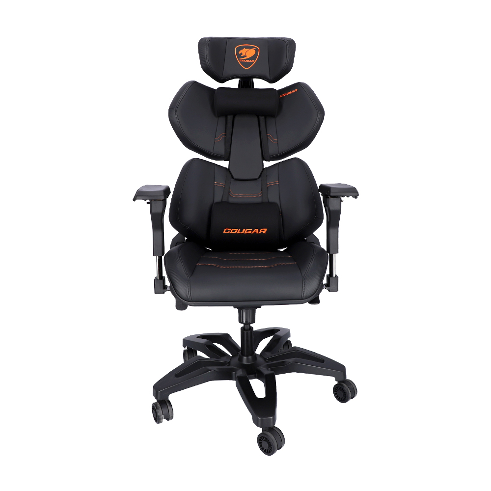 GAMING CHAIR (เก้าอี้เกมมิ่ง) COUGAR TERMINATOR (CGR-TERMINATOR) (BLACK-ORANGE) (สินค้าต้องประกอบก่อนใช้งาน)