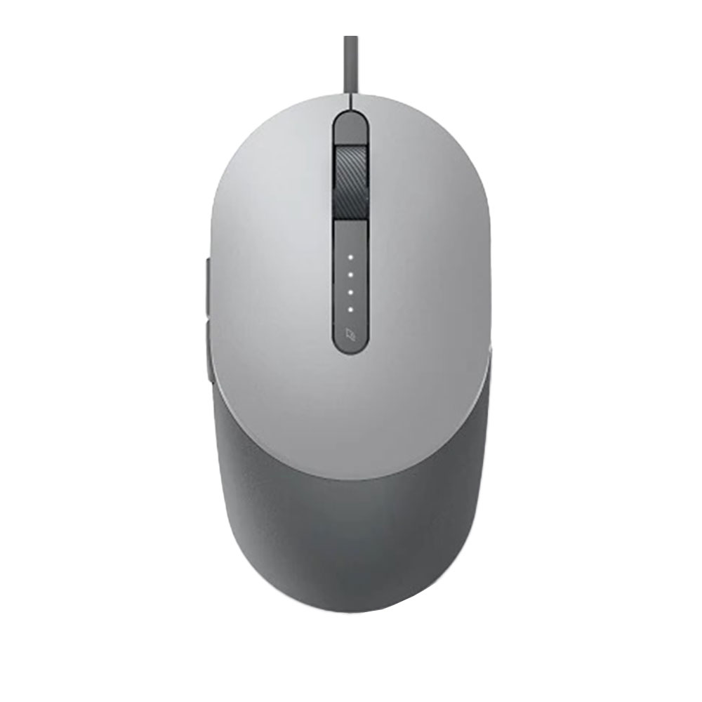 MOUSE (เมาส์) DELL LASER WIRED MS3220 TITAN GRAY