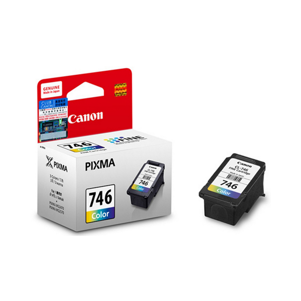 INK CARTRIDGE (ตลับหมึกสำหรับเครื่องพิมพ์) CANON (CL-746CL) (TRI-COLOR)