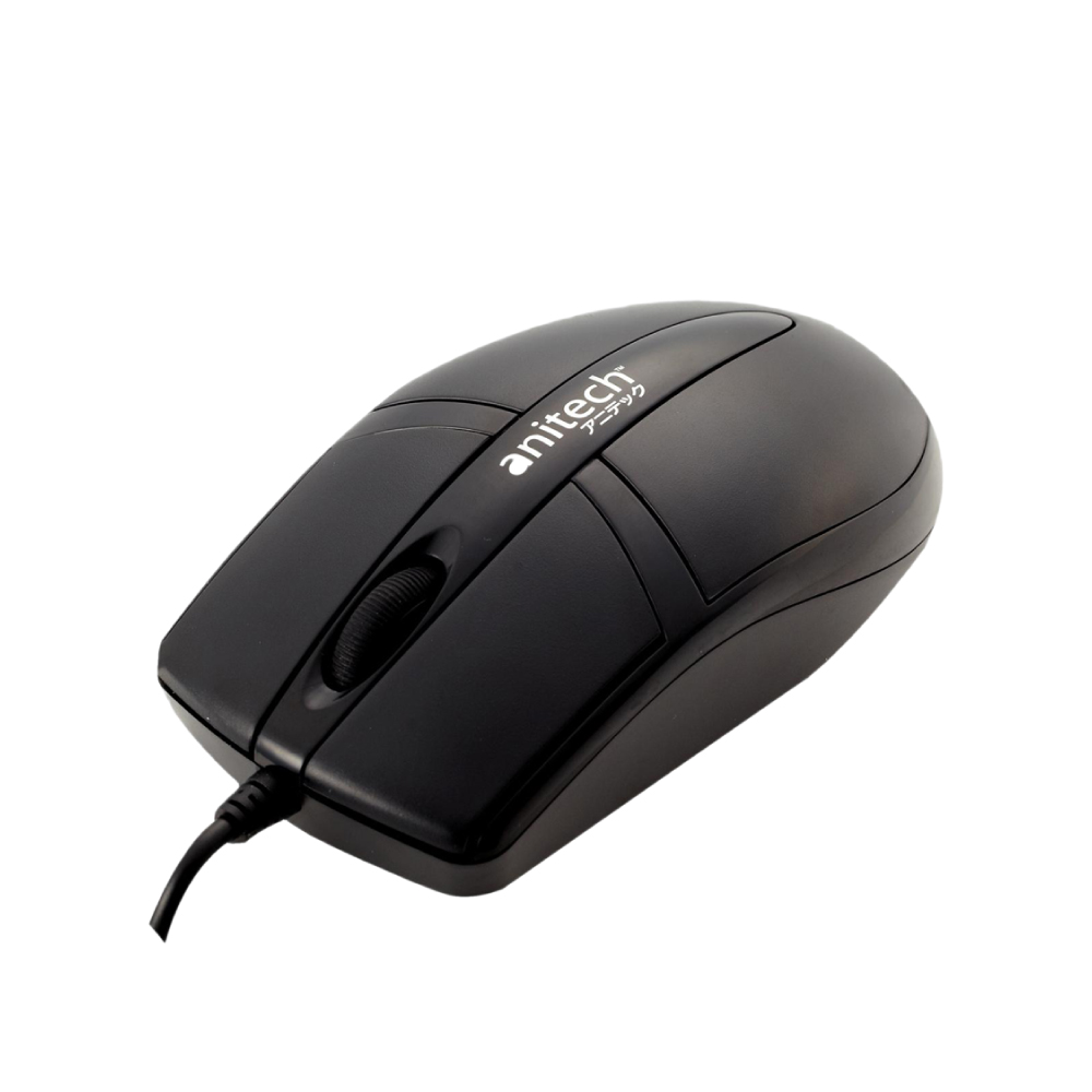 MOUSE (เมาส์) ANIITECH WIRED OPTICAL SENSOR A534 (BLACK)