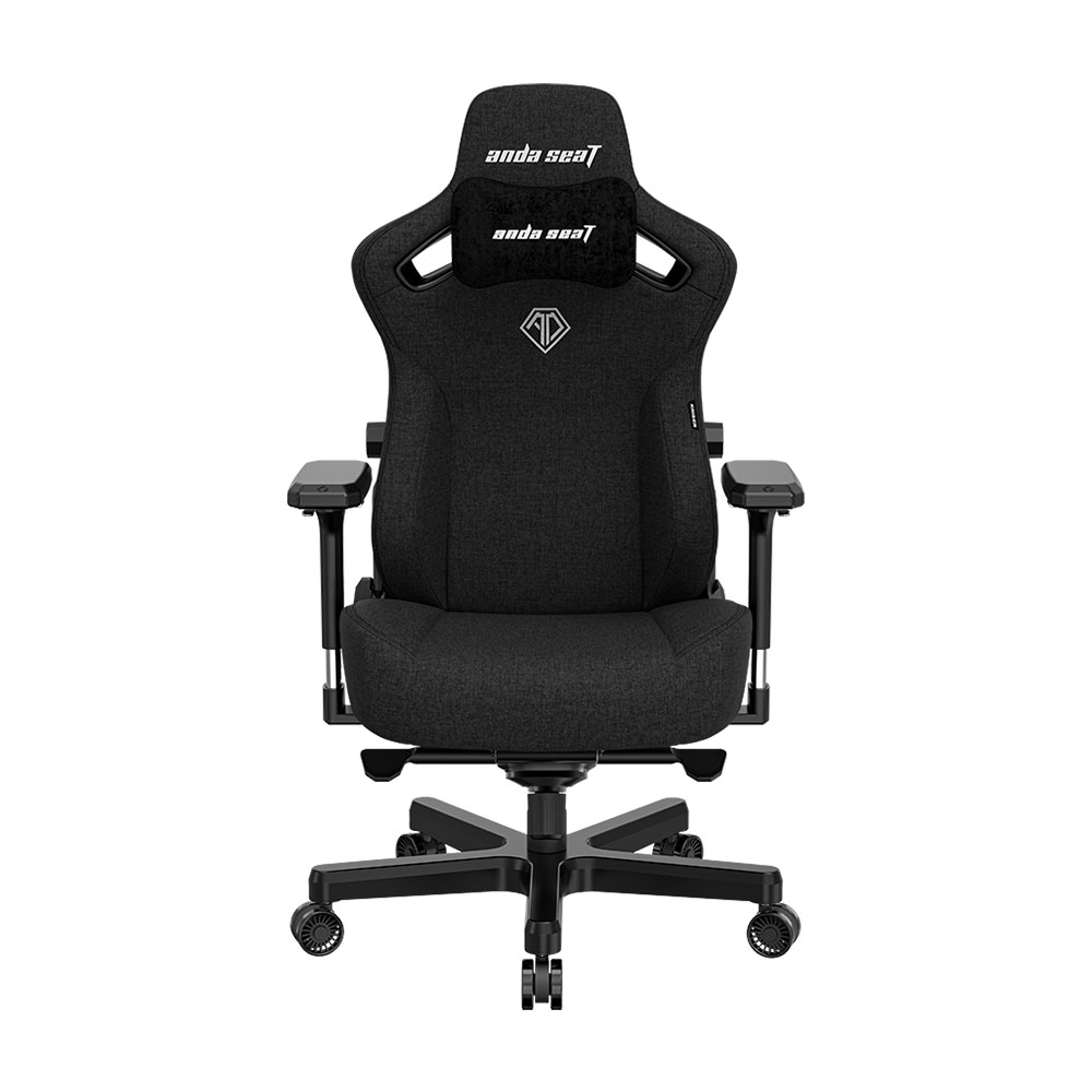 GAMING CHAIR (เก้าอี้เกมมิ่ง) ANDA SEAT KAISER 3 SERIES SIZE XL (AD12YDC-XL-01-B-CF) (BLACK) (FABRIC) (ASSEMBLY REQUIRED)