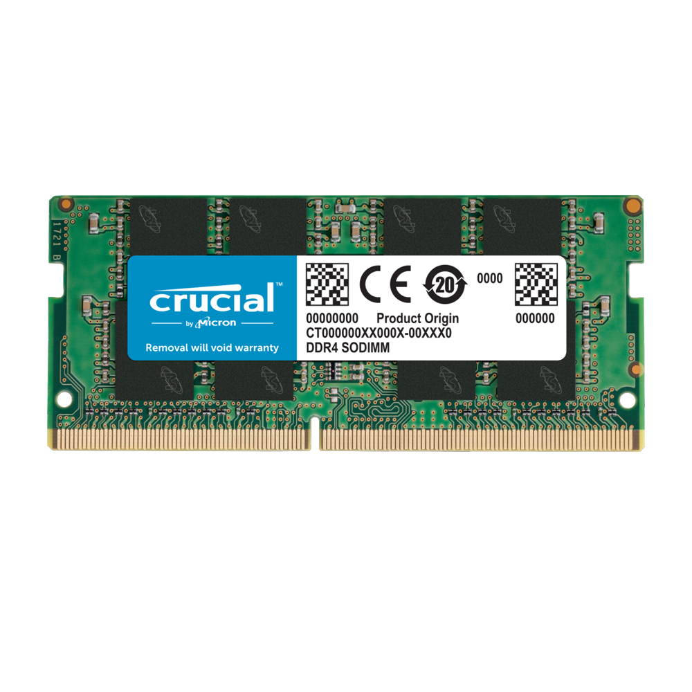 RAM NOTEBOOK (แรมโน้ตบุ๊ค) CRUCIAL 16GB DDR4-2666 SODIMM CL19