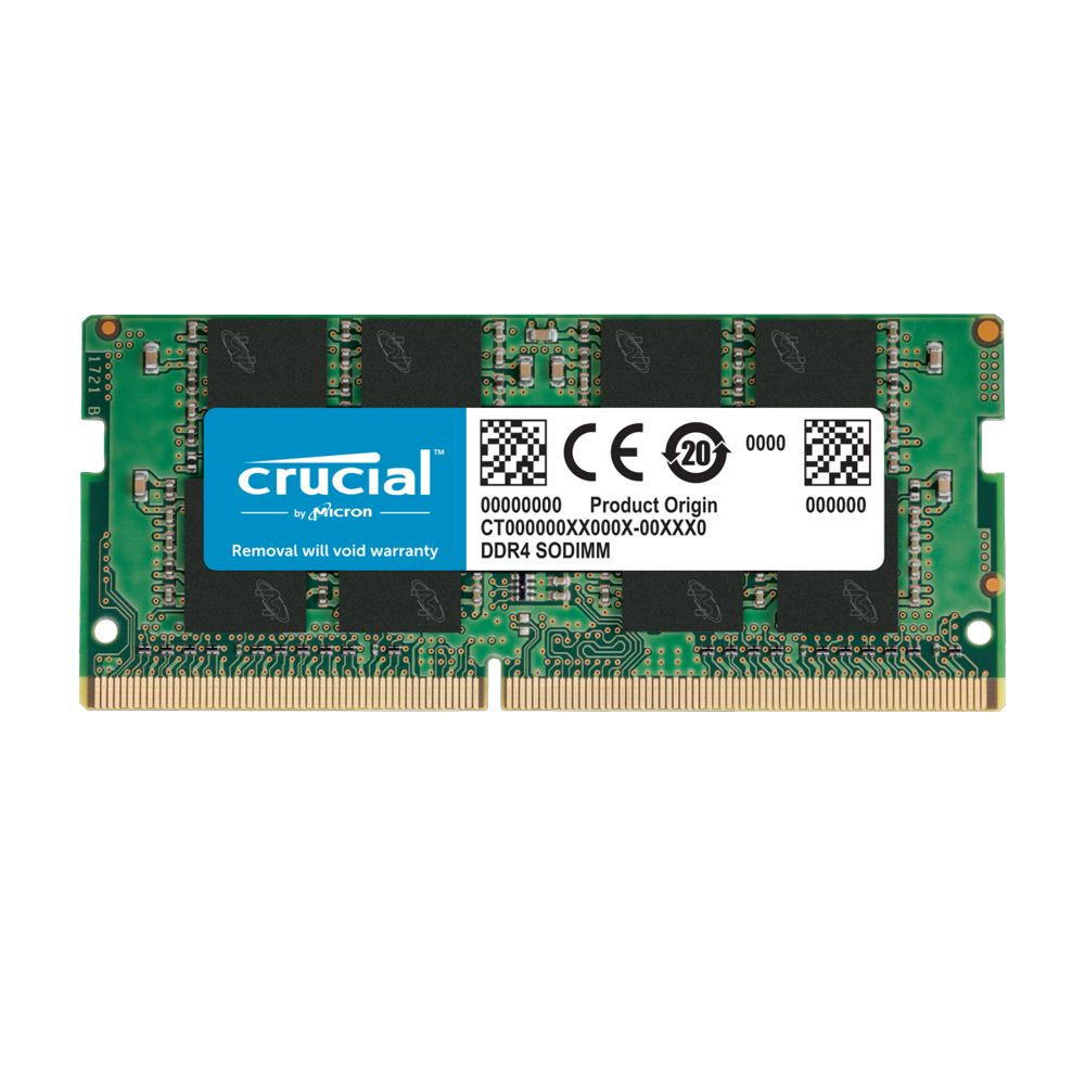 RAM NOTEBOOK (แรมโน้ตบุ๊ค) CRUCIAL 16GB DDR4-3200 SODIMM CL22