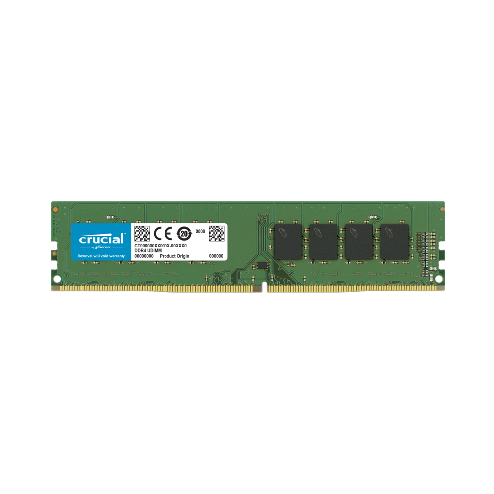 8GB (8GBx1) DDR4 3200MHz RAM (หน่วยความจำ) CRUCIAL 8GB DDR4-3200 UDIMM CL22 (CT8G4DFRA32A)