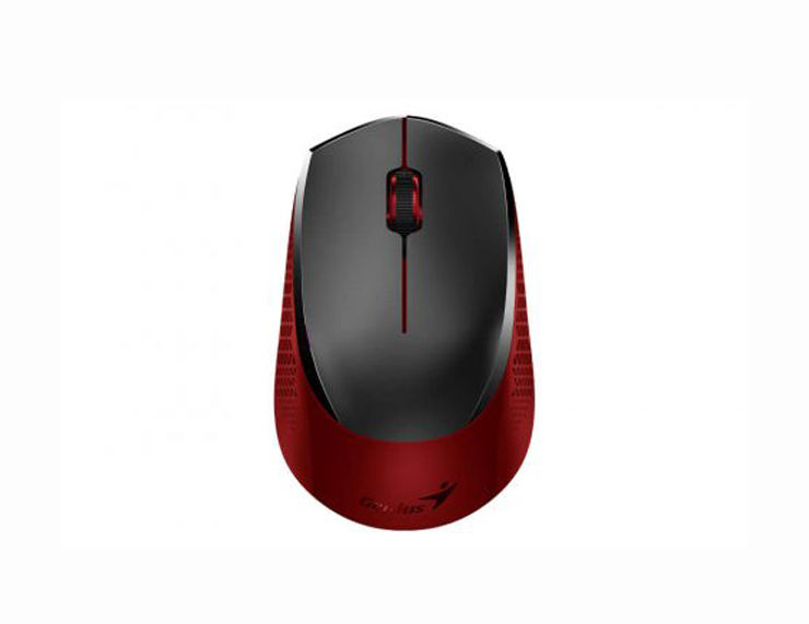 WIRELESS SILENT MOUSE (เมาส์ไร้สาย) GENIUS NX-8000S  (RED)