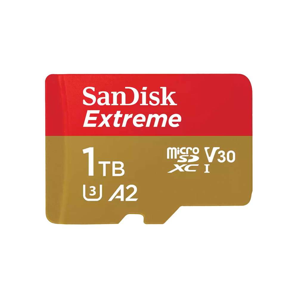 1 TB MICRO SD CARD (ไมโครเอสดีการ์ด) SANDISK EXTREME MICROSDXC CARD (SDSQXAV-1T00-GN6MN)