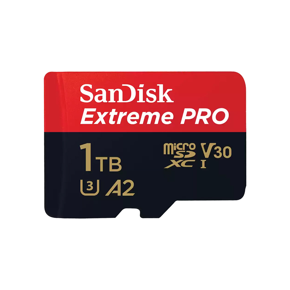 1 TB MICRO SD CARD (ไมโครเอสดีการ์ด) SANDISK EXTREME PRO MICROSDXC UHS-I CARD (SDSQXCD-1T00-GN6MA)