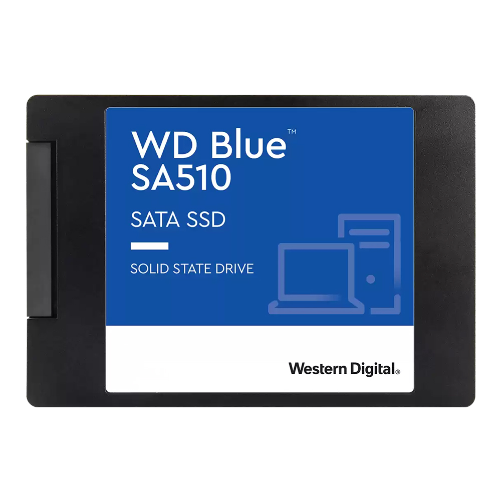 500 GB SSD (เอสเอสดี) WD BLUE SA510 - 2.5 INCH SATA3 (WDS500G3B0A)