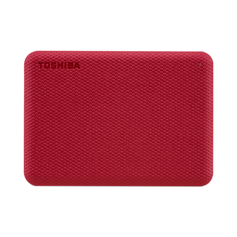 2 TB PORTABLE HDD (ฮาร์ดดิสก์พกพา) TOSHIBA CANVIO ADVANCE (RED) (HDTCA20AR3AA)