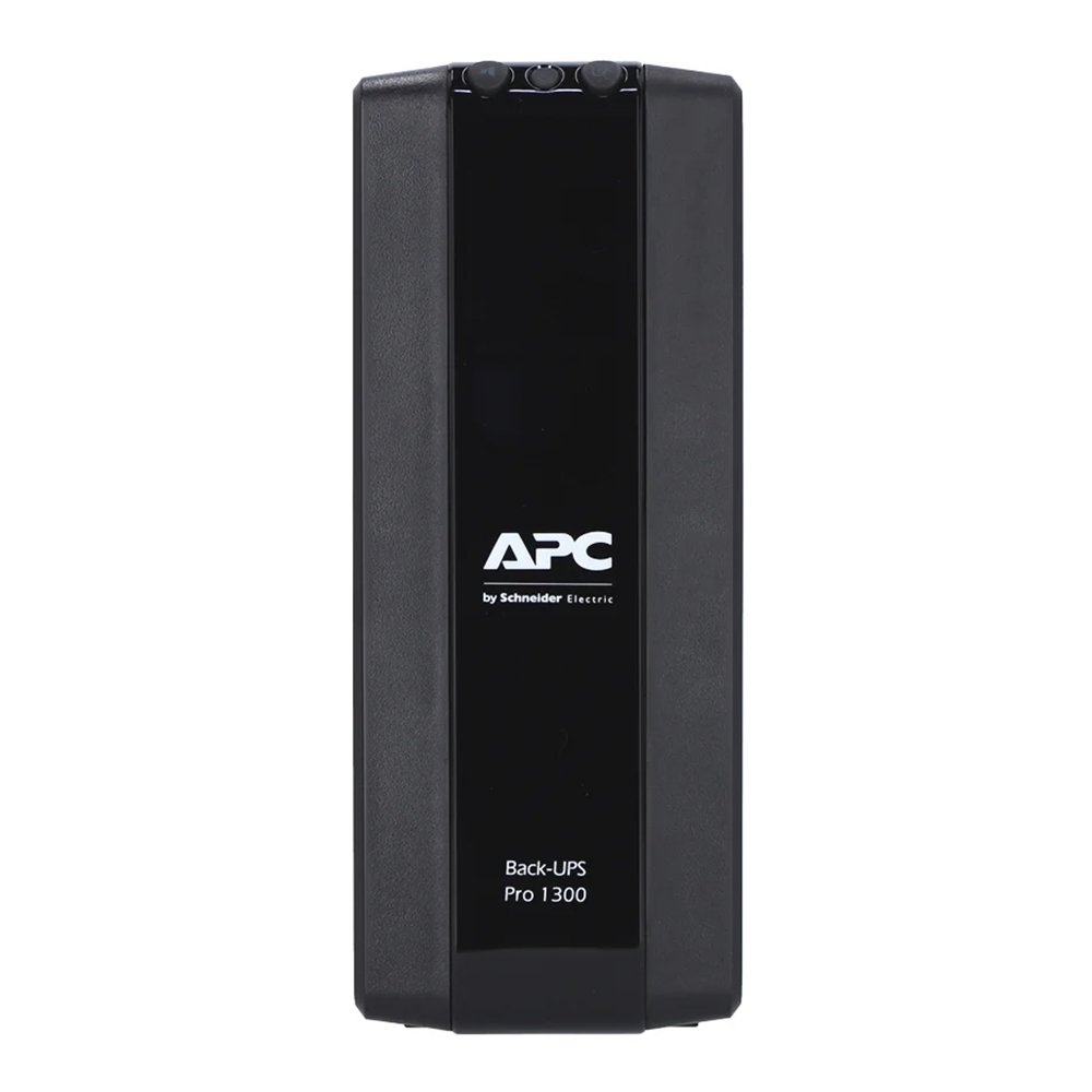 UPS (เครื่องสำรองไฟฟ้า) APC BACK-UPS PRO 1300VA 230V AVR LCD 8 IEC OUTLETS (2 SURGE) (1300VA/780WATT) (BR1300MI)