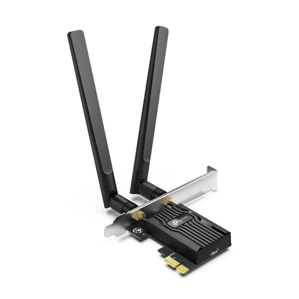 WIRELESS PCIe ADAPTER (การ์ดไวไฟ) TP-LINK WIRELESS PCI EXPRESS AX3000 (ARCHER-TX55E) WIFI 6 BT 5.2