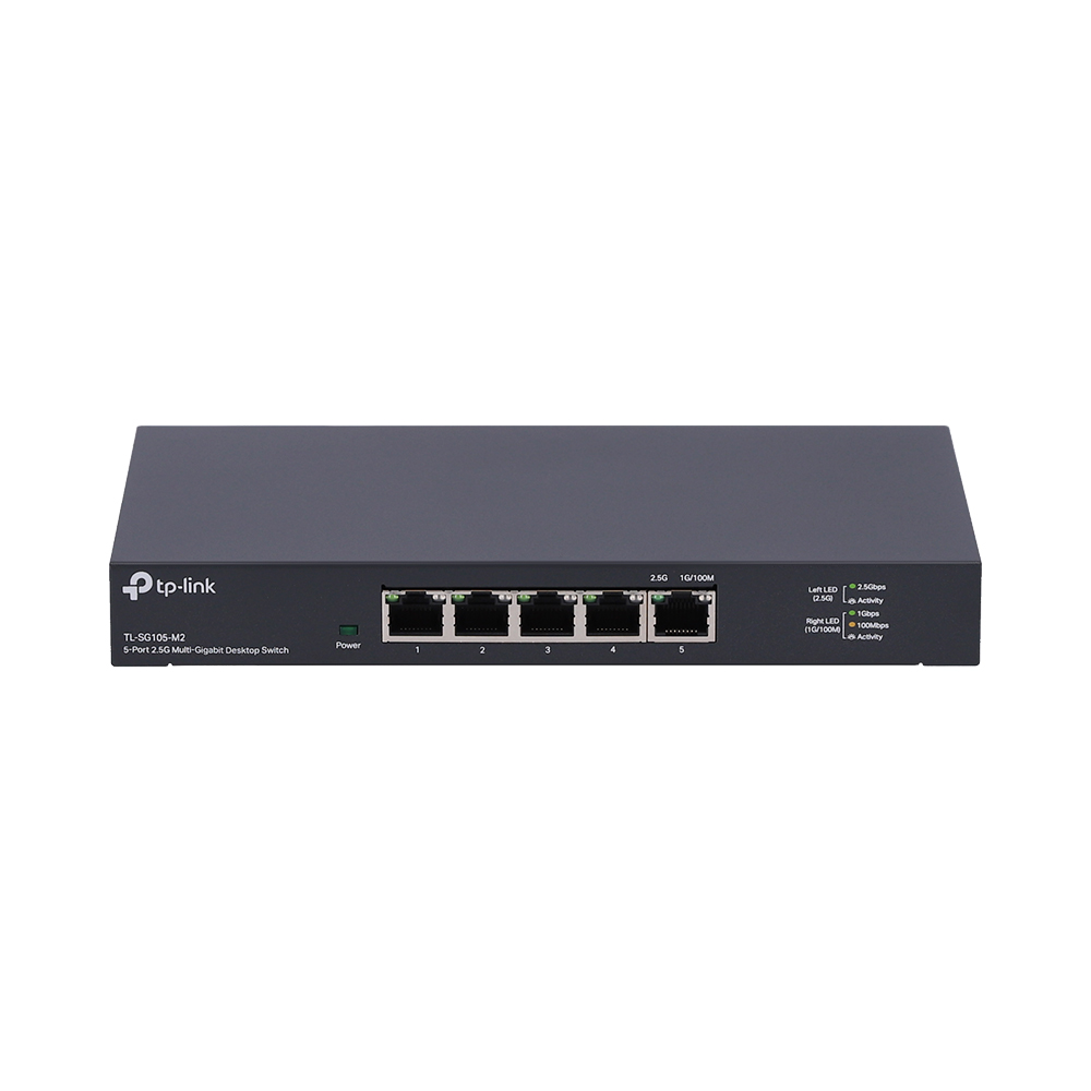 SWITCH (สวิตช์) TP-LINK SWITCH HUB 5 PORT (TL-SG105-M2) 2.5 GB MULTI IN METAL CASING