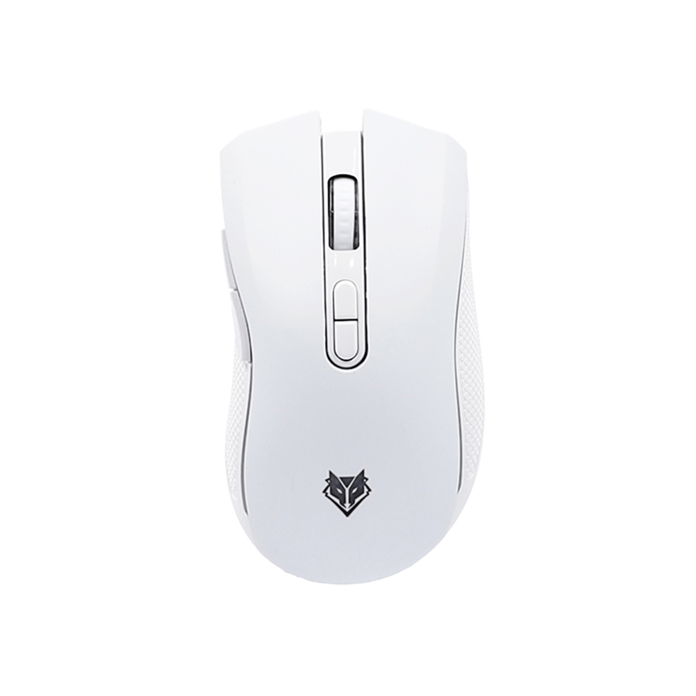 WIRELESS MOUSE (เมาส์ไร้สาย) NUBWO (NM89W) WHITE 3 IN 1