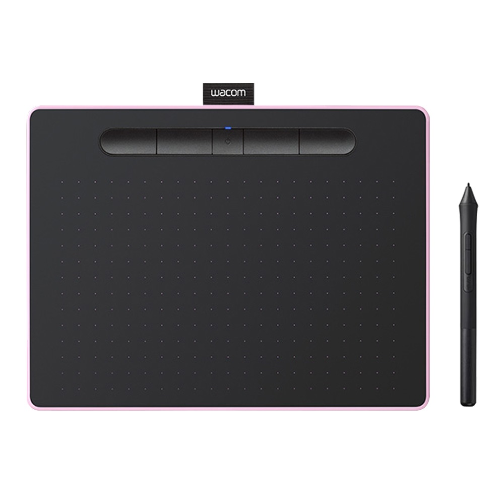 GRAPHIC TABLET (กระดานกราฟิก) WACOM INTUOS MEDIUM BLUETOOTH (CTL-6100WL/P0-CA) (BERRY)