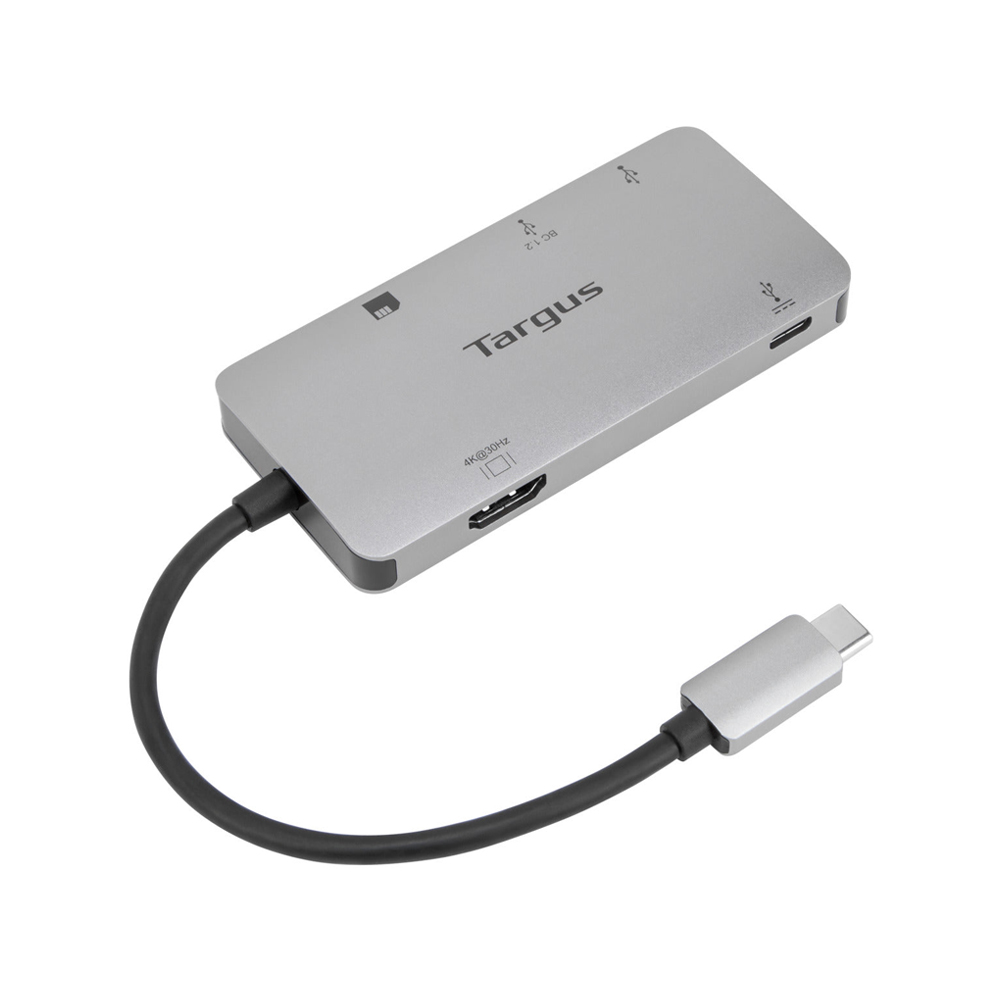 ADEPTER (อุปกรณ์แปลงสัญญาณ) TARGUS ACA953 USB-C 4K HDMI VIDEO ADAPTER AND CARD READER (ACA953AP-50)
