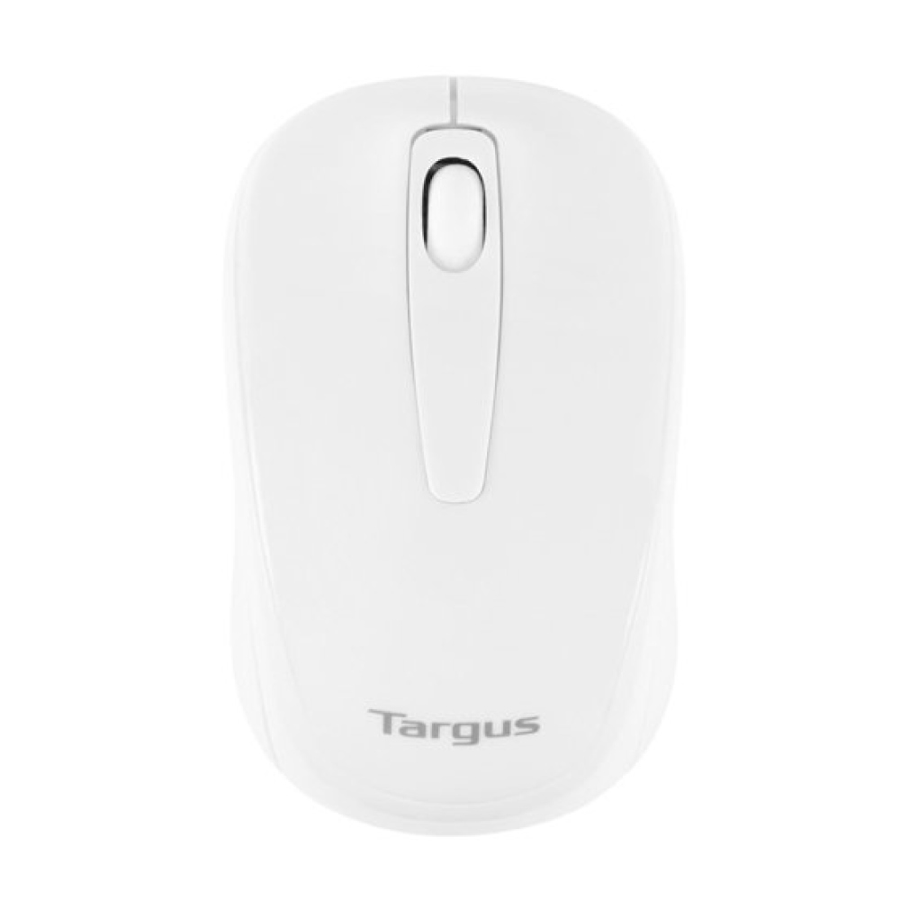 WIRELESS MOUSE (เมาส์ไร้สาย) TARGUS W60001 WIRELESS OPTICAL MOUSE (AMW60001AP-52) WHITE