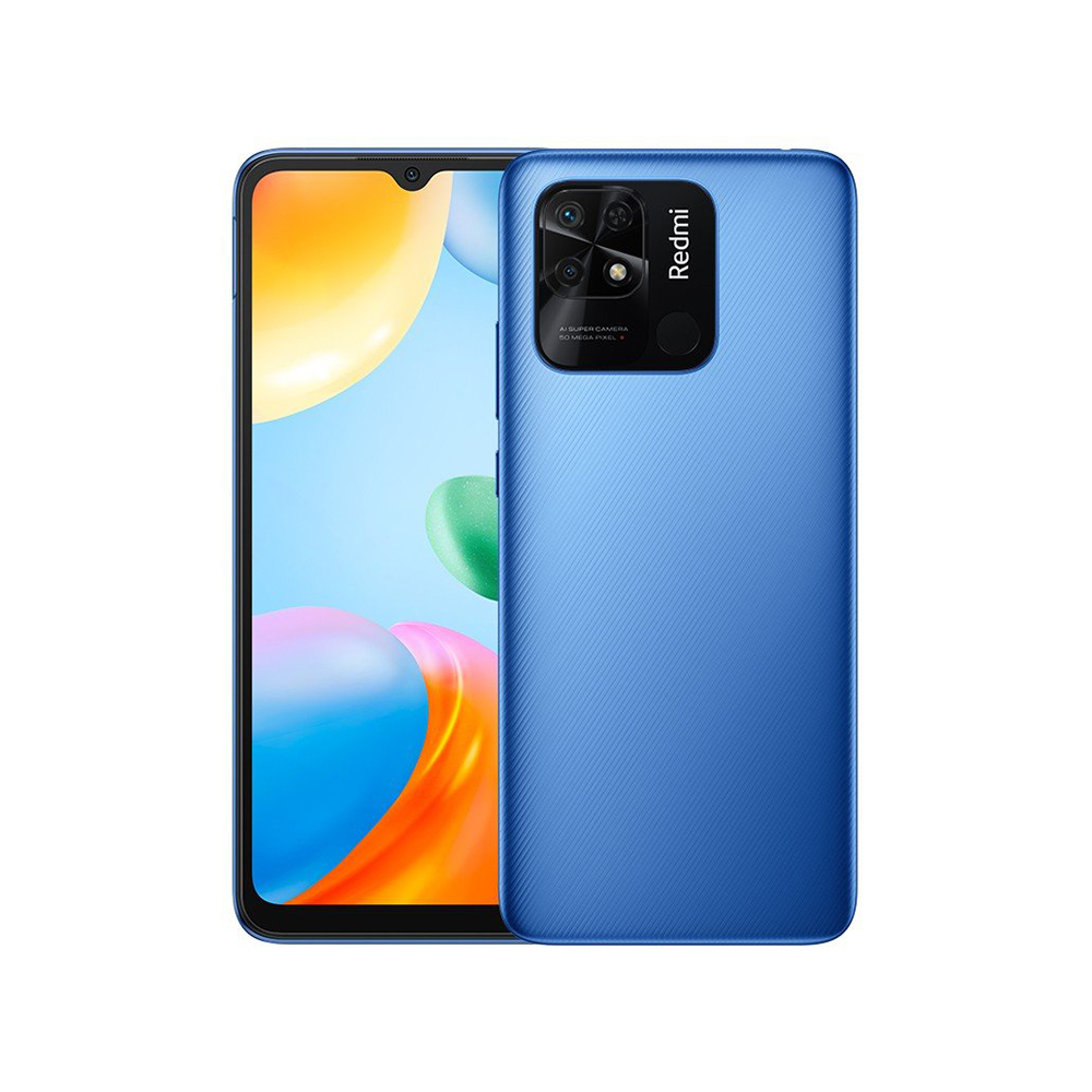 SMARTPHONE (สมาร์ทโฟน) REDMI  10C 6.71 INCH 4GB/128GB (6934177774362) OCEAN BLUE