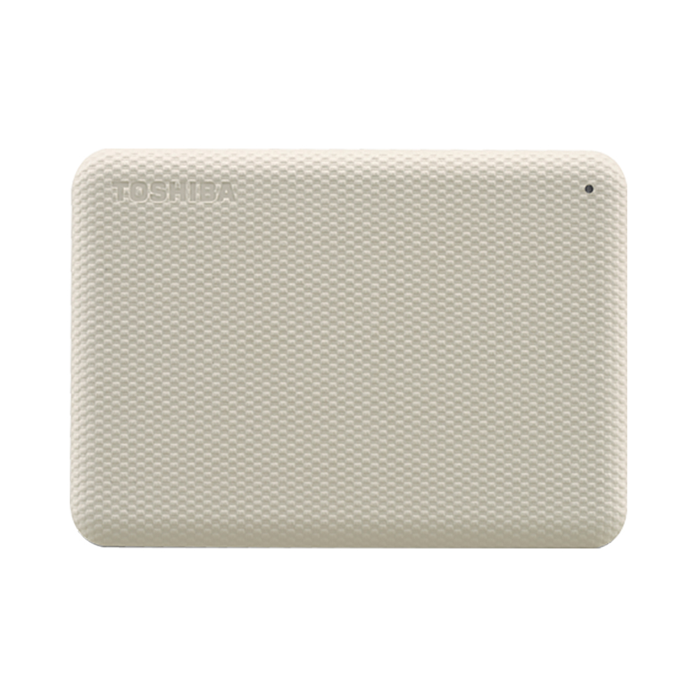 2 TB PORTABLE HDD (ฮาร์ดดิสก์พกพา) TOSHIBA CANVIO ADVANCE (WHITE) (HDTCA20AW3AA)