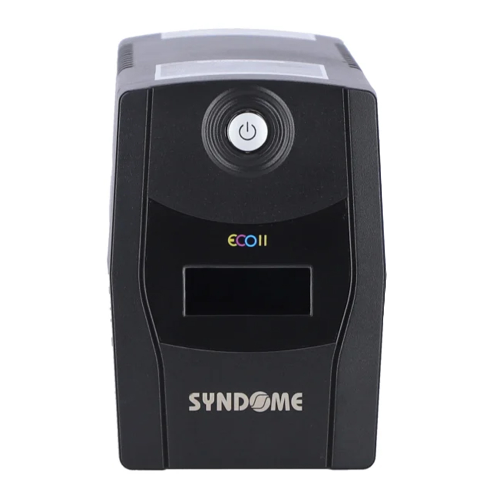 UPS (เครื่องสำรองไฟฟ้า) SYNDOME ECO II-1000-LCD (1000VA/630WATT)