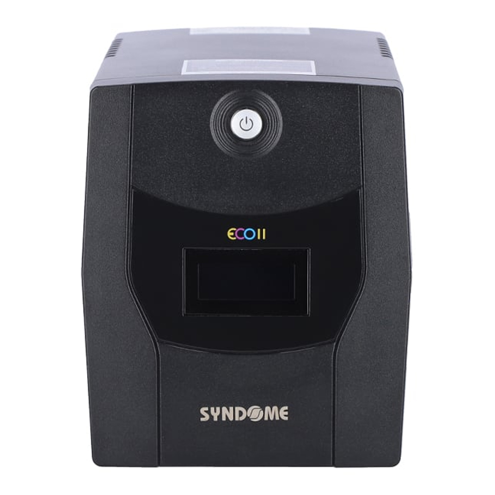 UPS (เครื่องสำรองไฟฟ้า) SYNDOME ECO II-1200-LCD (1200VA/720WATT)
