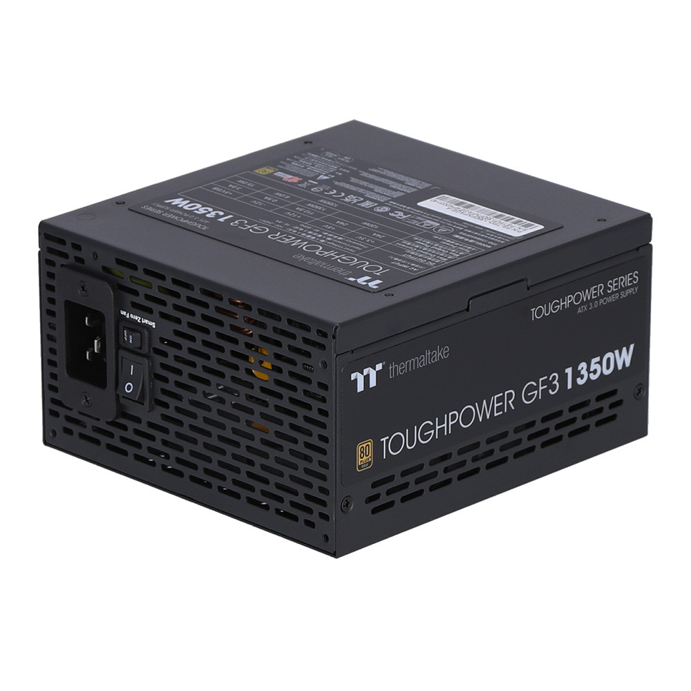 POWER SUPPLY (อุปกรณ์จ่ายไฟ) THERMALTAKE TOUGHPOWER GF3 1350W GOLD - 1350W 80 PLUS GOLD BLACK ATX