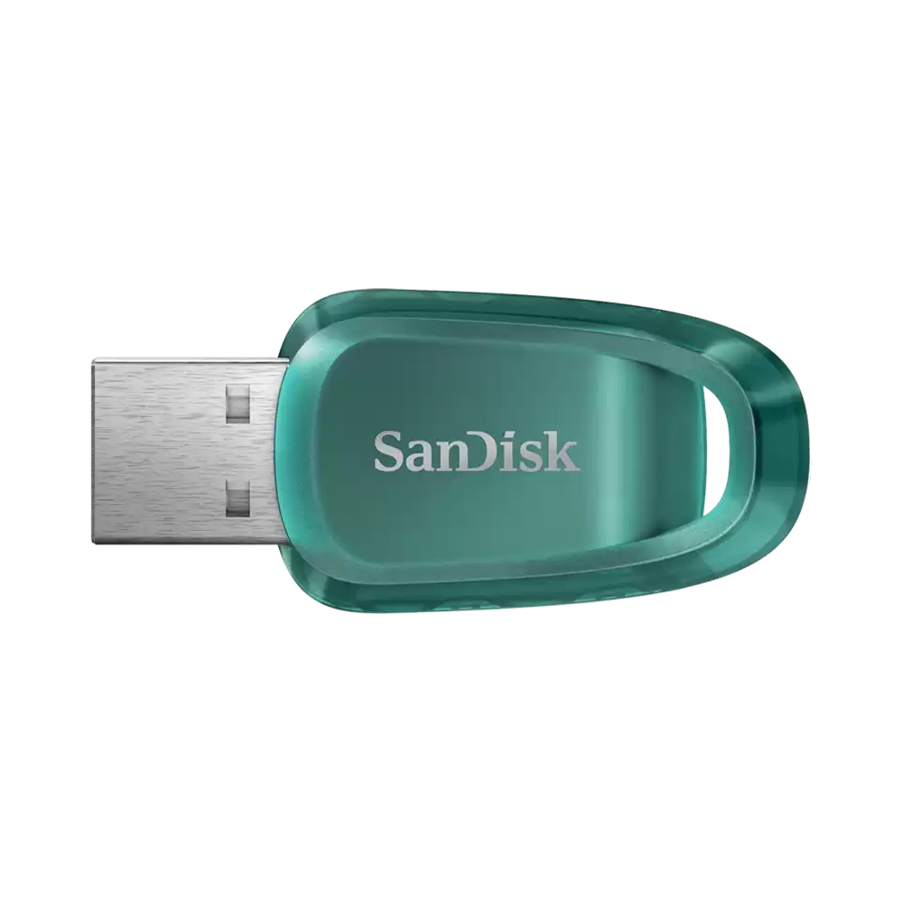 64 GB FLASH DRIVE (แฟลชไดร์ฟ) SANDISK ULTRA ECO USB 3.2 FLASH DRIVE (SDCZ96-064G-G46)